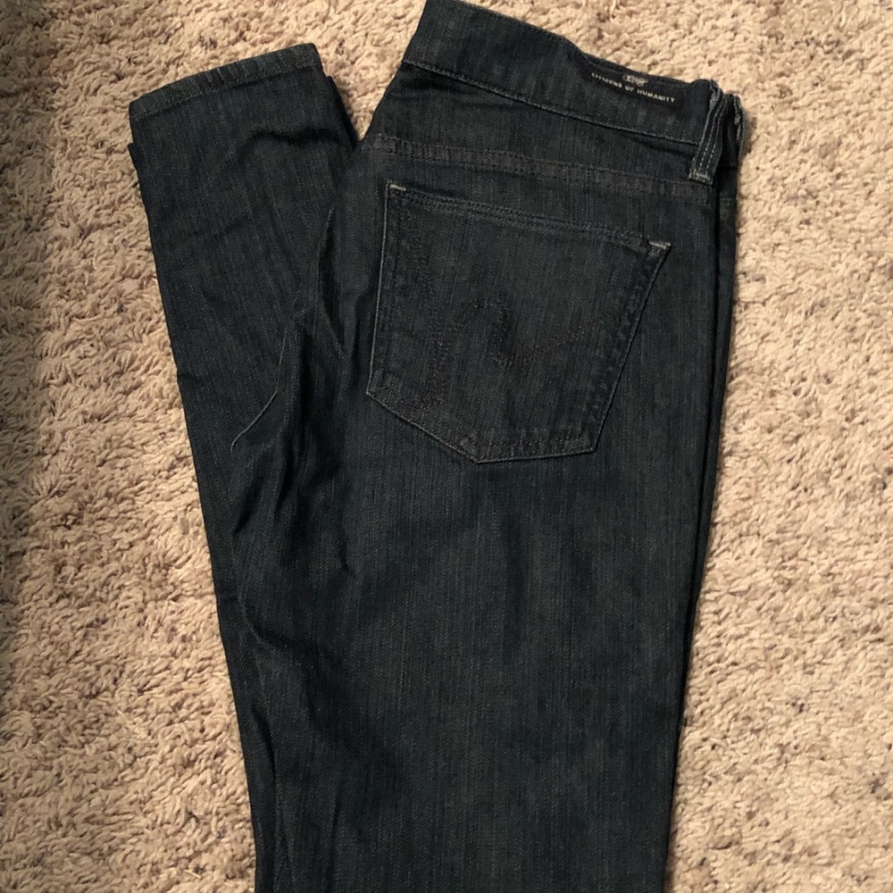Citizens of Humanity Phantom Cropped Skinny Jeans